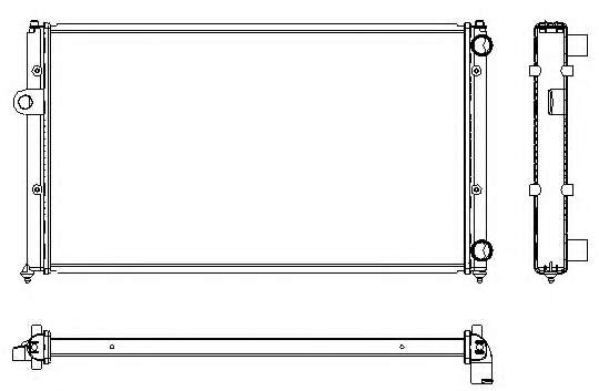 Радиатор, охлаждение двигателя