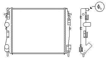 Радиатор, охлаждение двигателя