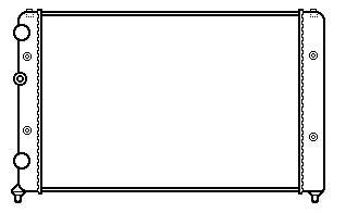 Радиатор, охлаждение двигателя