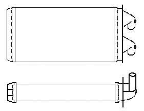 Теплообменник, отопление салона