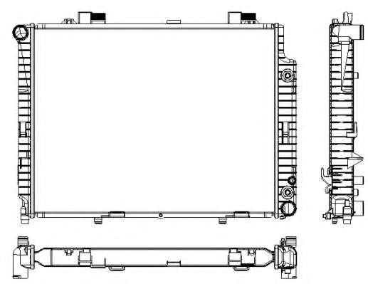 Радиатор, охлаждение двигателя