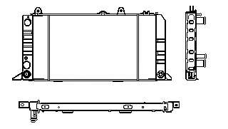 Радиатор, охлаждение двигателя
