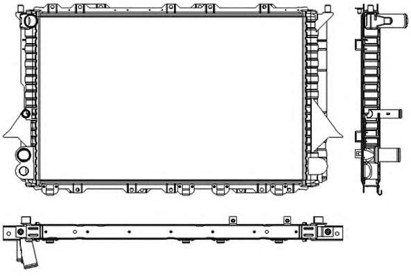 Радиатор, охлаждение двигателя