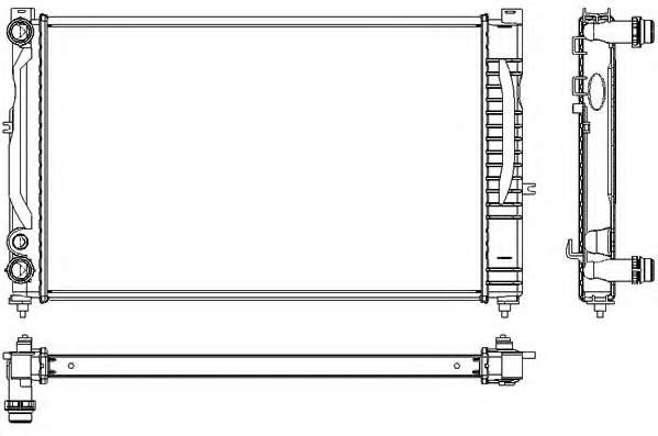 Радиатор, охлаждение двигателя