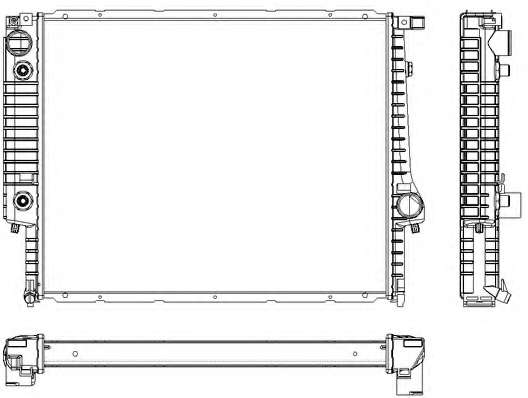 Радиатор, охлаждение двигателя
