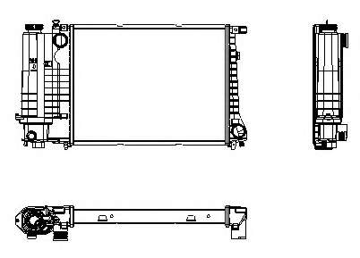 Радиатор, охлаждение двигателя