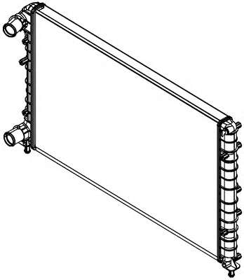 Радиатор, охлаждение двигателя