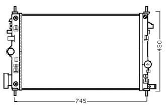 Радиатор, охлаждение двигателя