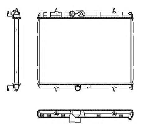 Радиатор, охлаждение двигателя
