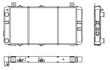 Радиатор, охлаждение двигателя