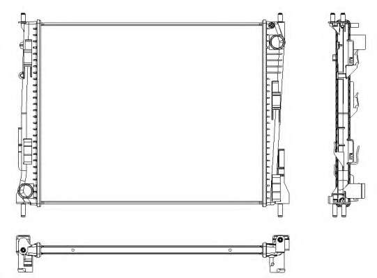 Радиатор, охлаждение двигателя