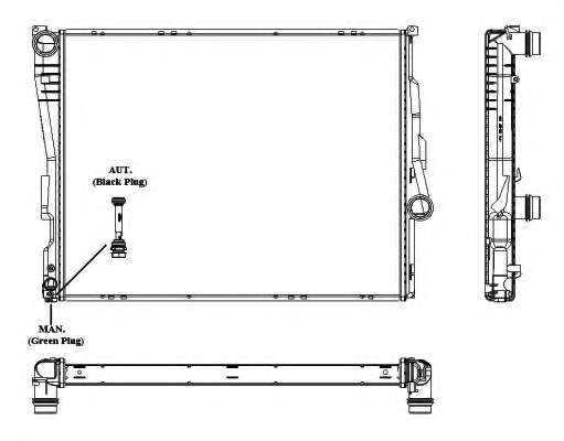 Радиатор, охлаждение двигателя