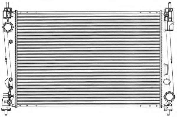 Радиатор, охлаждение двигателя