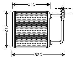 Теплообменник, отопление салона