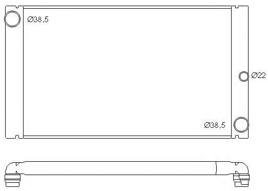 Радиатор, охлаждение двигателя