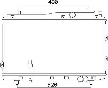 Радиатор, охлаждение двигателя