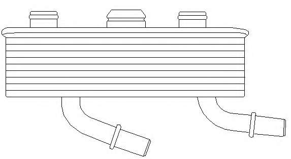 масляный радиатор, двигательное масло