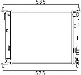 Радиатор, охлаждение двигателя