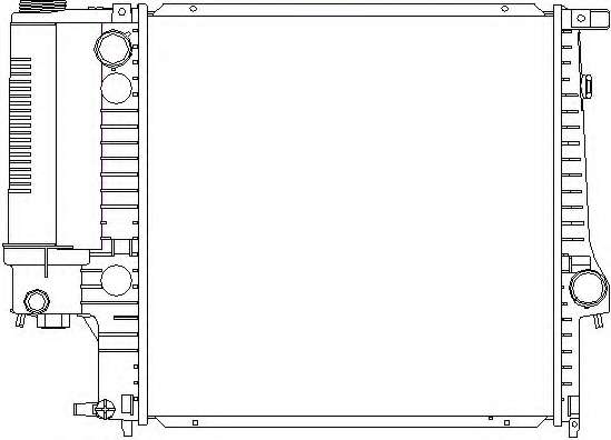 Радиатор, охлаждение двигателя