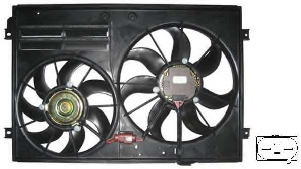 Вентилятор, охлаждение двигателя