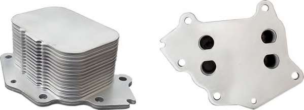 масляный радиатор, двигательное масло