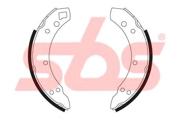 Комплект тормозных колодок