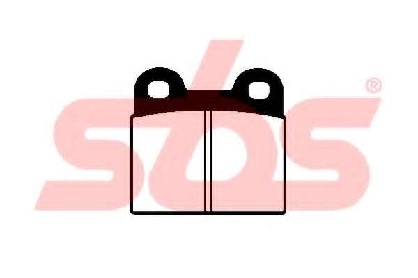 Комплект тормозных колодок, дисковый тормоз