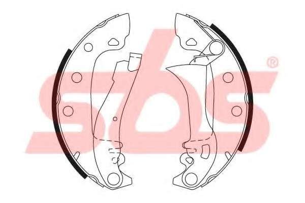 Комплект тормозных колодок