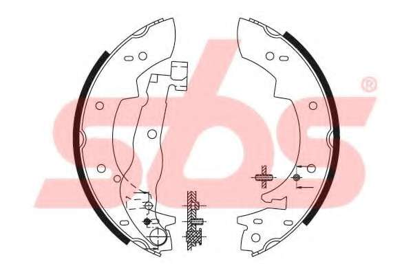 Комплект тормозных колодок