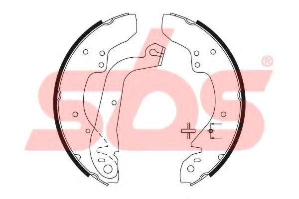 Комплект тормозных колодок