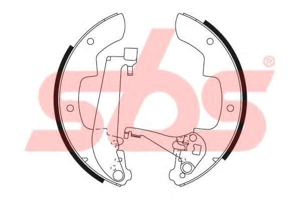 Комплект тормозных колодок