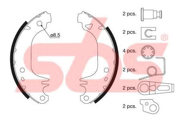 Комплект тормозных колодок