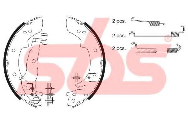Комплект тормозных колодок