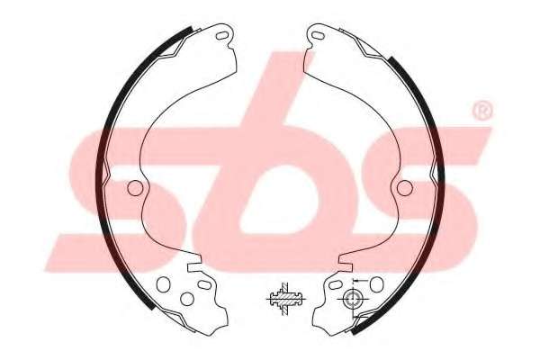 Комплект тормозных колодок