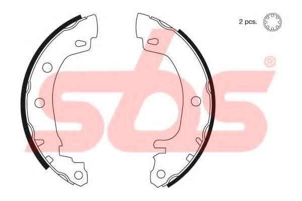 Комплект тормозных колодок