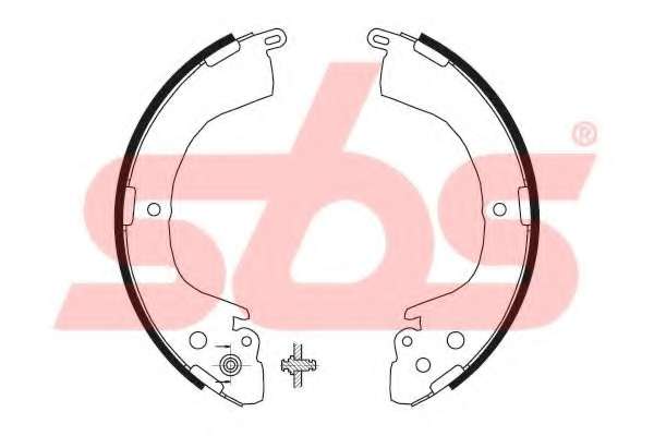 Комплект тормозных колодок