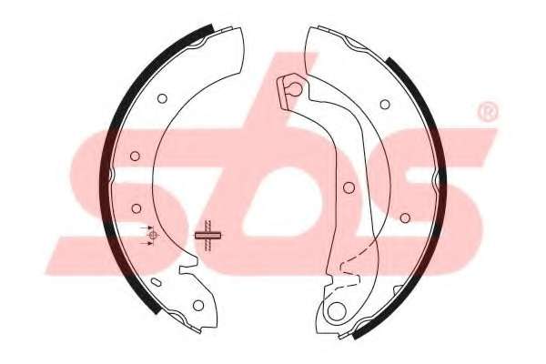 Комплект тормозных колодок