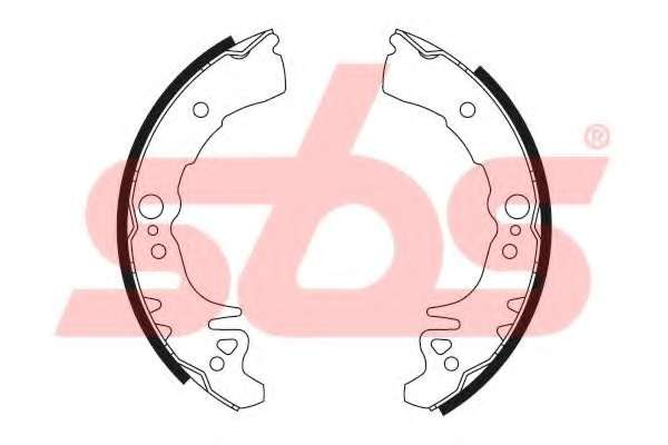 Комплект тормозных колодок