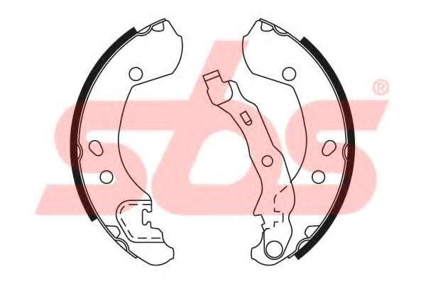 Комплект тормозных колодок