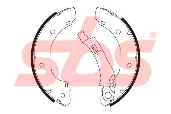 Комплект тормозных колодок