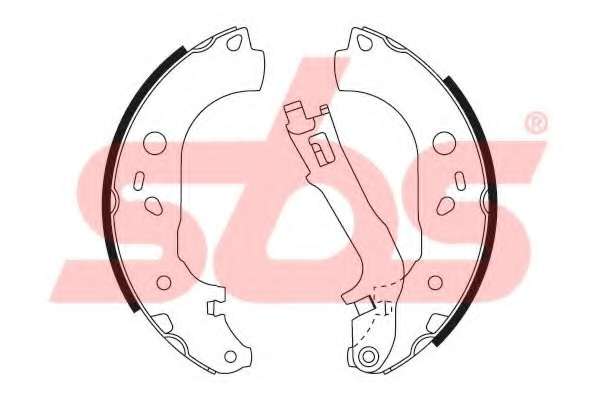 Комплект тормозных колодок