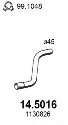 Труба выхлопного газа