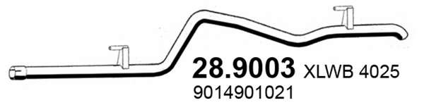 Труба выхлопного газа