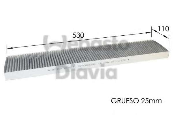 Фильтр, воздух во внутренном пространстве