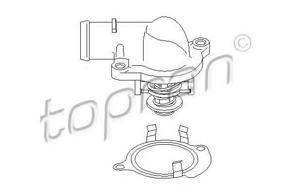Термостат, охлаждающая жидкость