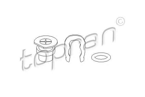 Заглушка (к-кт) кріплення датчиків при гол. блока VAG