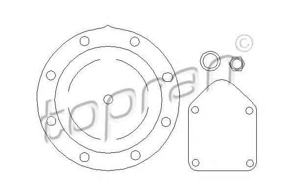 Ремк-кт вакуум помпы MB W123 240-300D 79-85 DB 207
