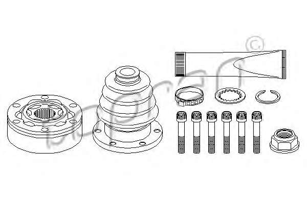 Шарнирный комплект, приводной вал