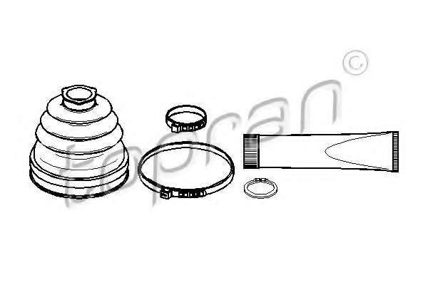 Комплект пылника, приводной вал