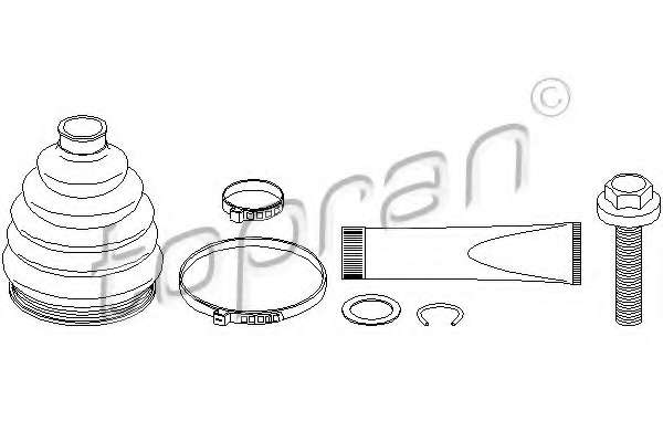 Комплект пылника, приводной вал